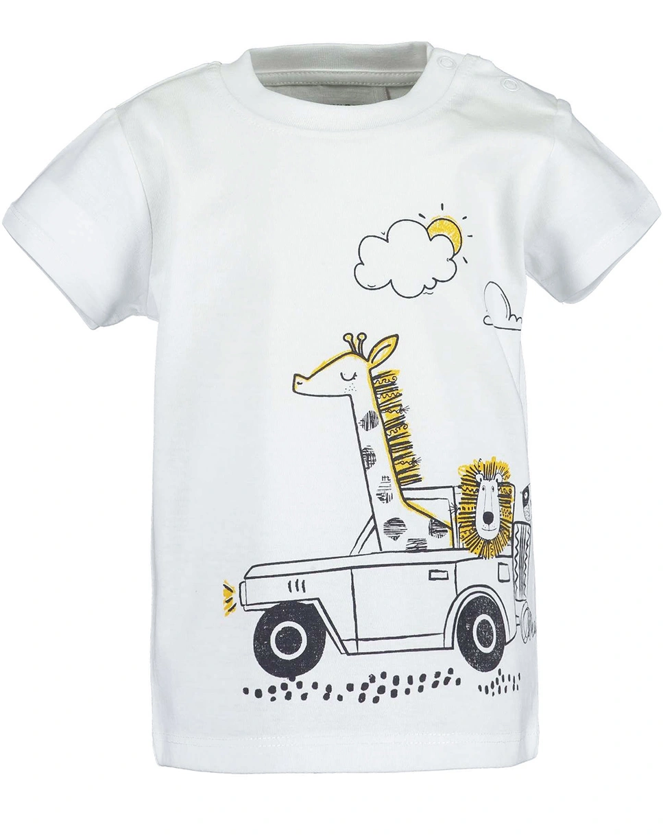 T-Shirt SAFARI TOUR in white