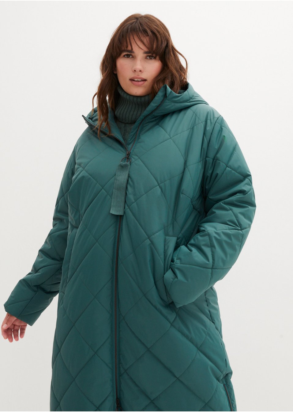 Manteau matelassé et rembourré à capuche