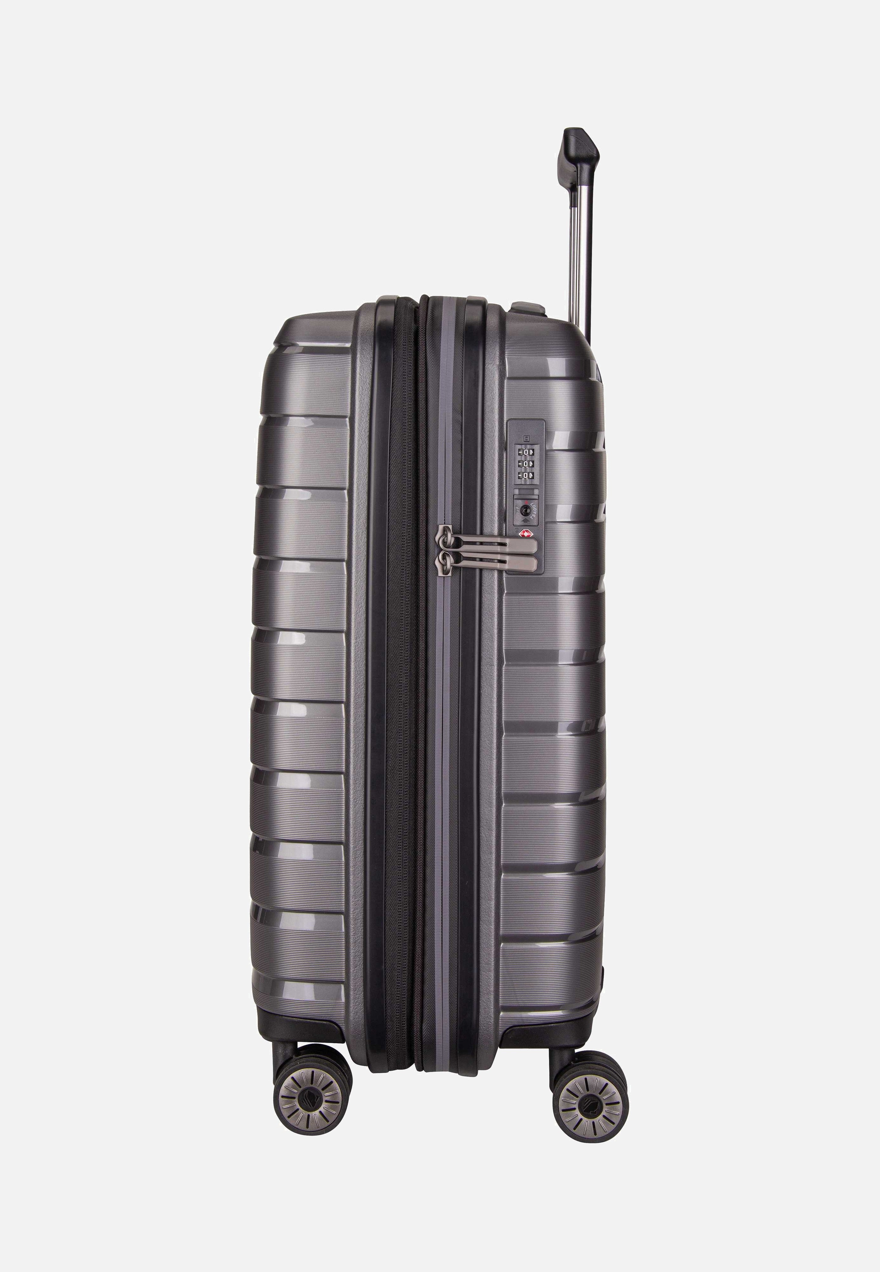 Air Base 4-Rad Trolley S Exp Anthracite - Koffer