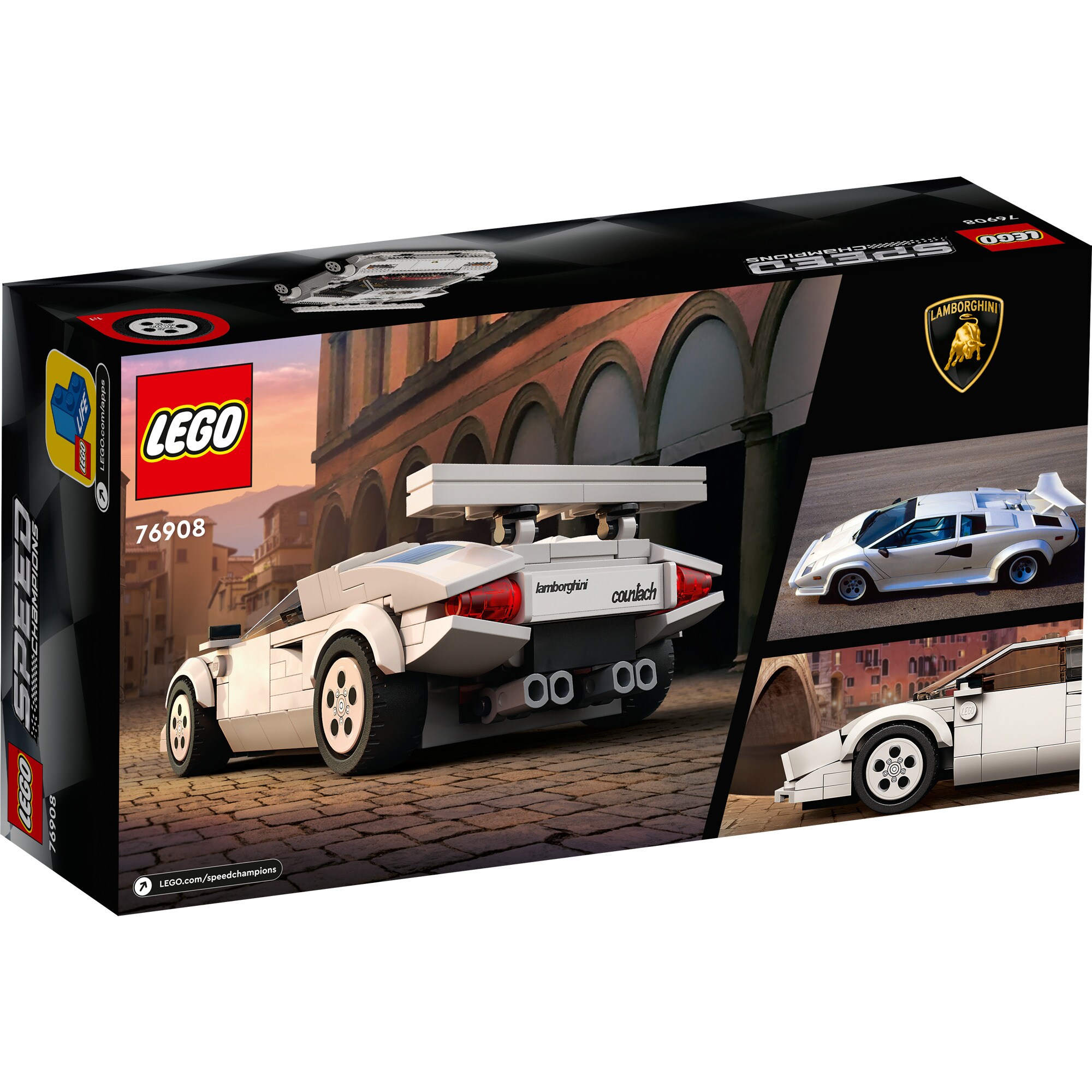 LEGO Konstruktionsspielzeug Speed Champions Lamborghini Countach