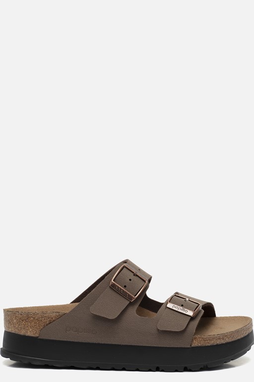 Papillio Birkenstock Arizona Slippers bruin