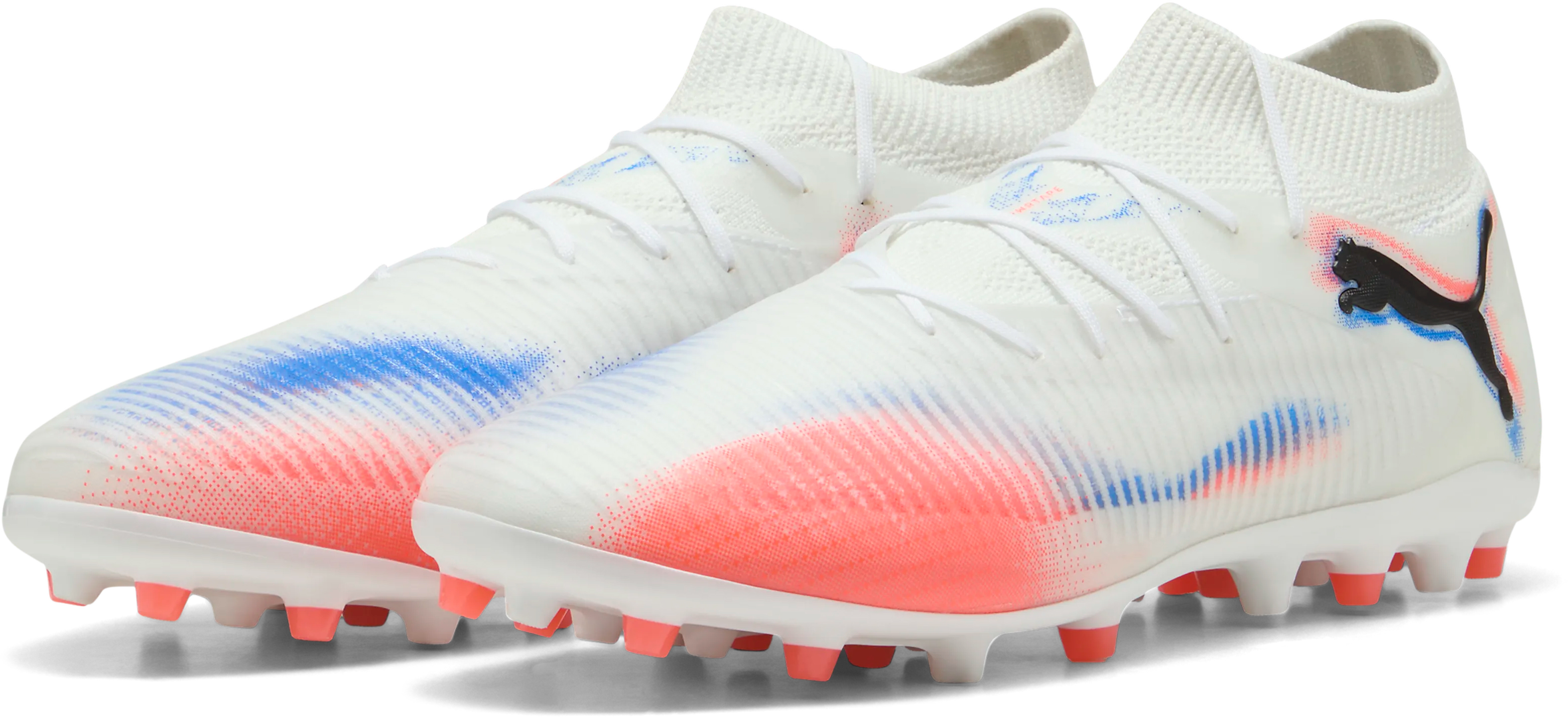 Future 8 Pro MG Unisex PUMA White/PUMA Black/Glowing Red