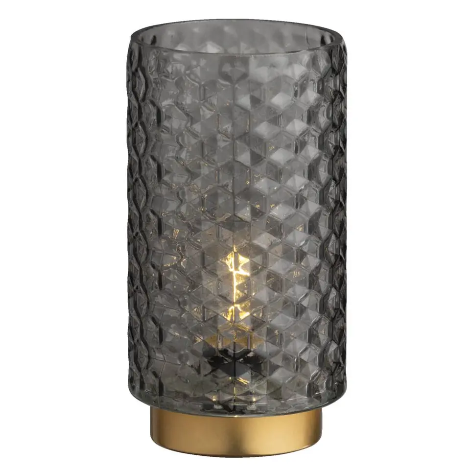 Tafellamp Cordoba LED - grijs - 20xØ10,5 cm