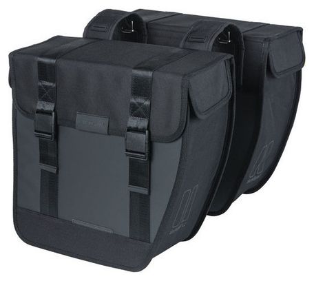 Double Sacoche Basil Tour Waterproof XL 35L Noir