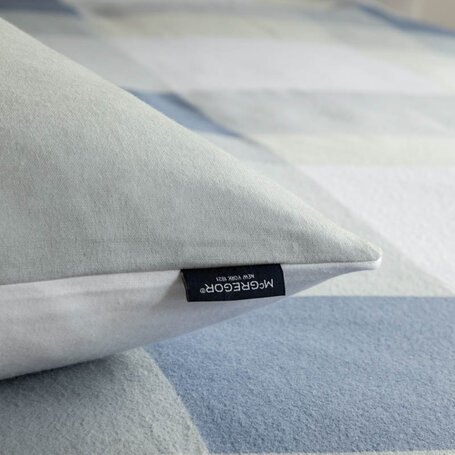 Dekbedovertrek Flanel - Blue Check