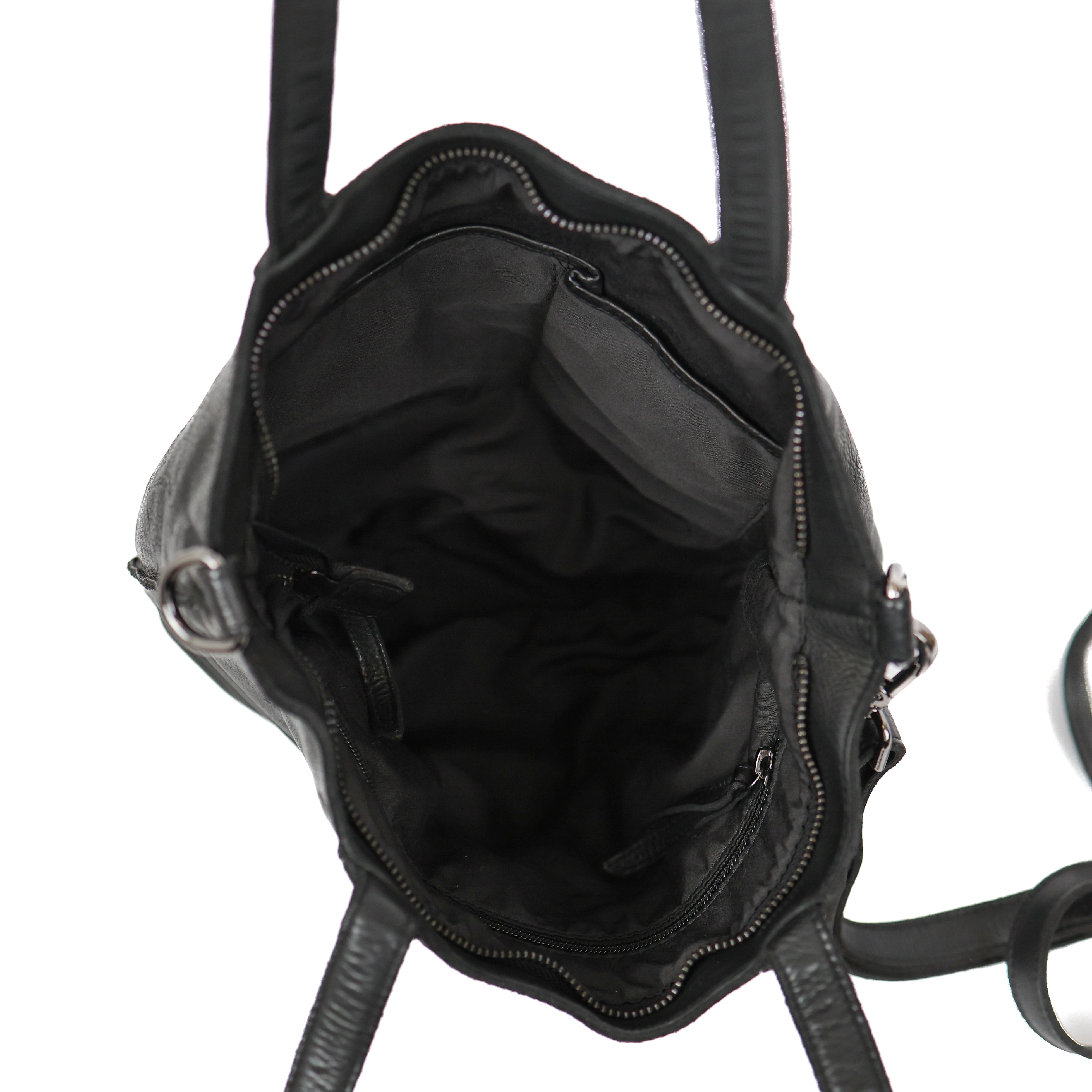 Hand-/schoudertas 'Liz' zwart Black