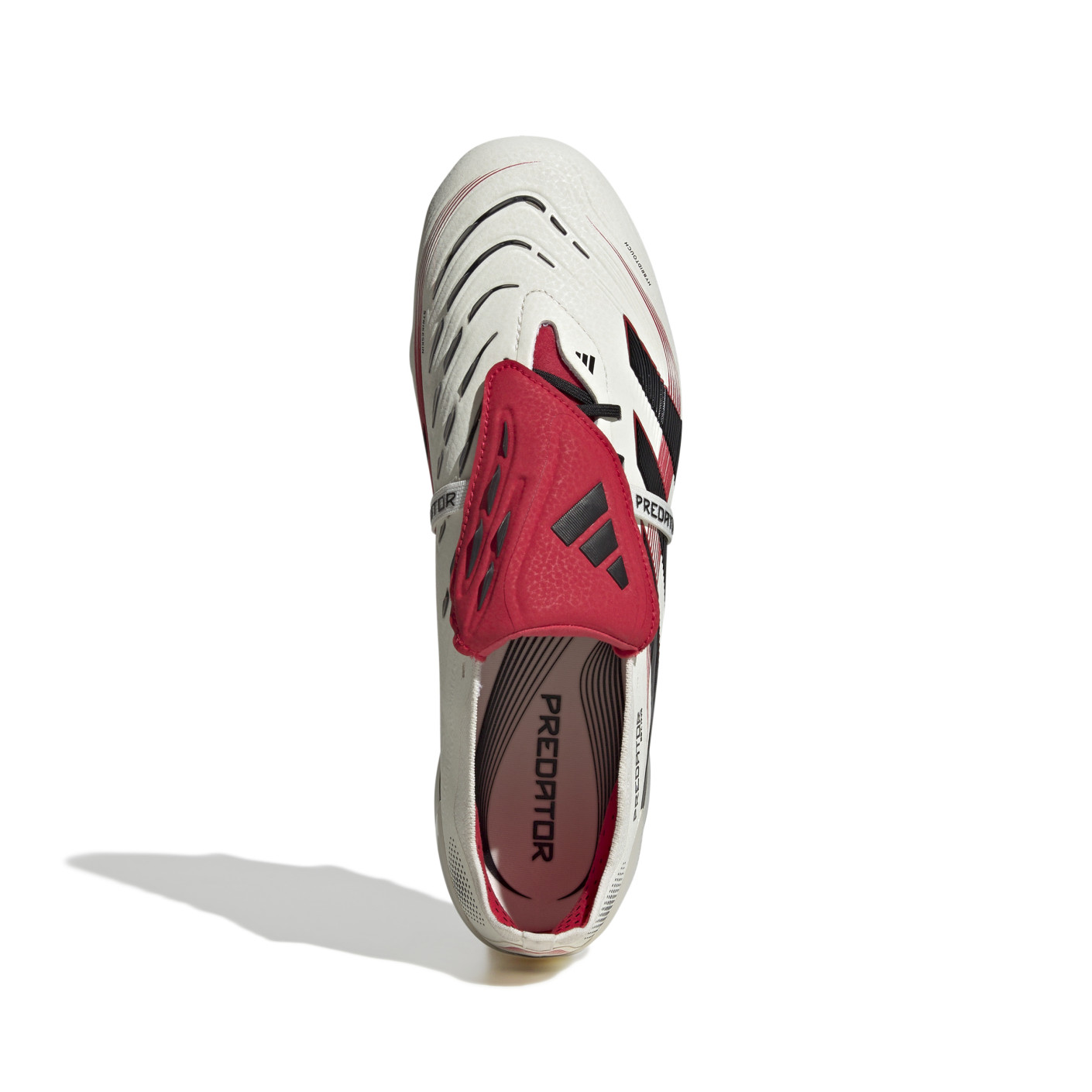 Adidas Predator Elite FT IJzeren-Nop Voetbalschoenen (SG) Wit Zwart Rood