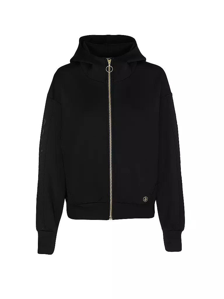 MEY Loungesweatkjacke Oversized Fit  schwarz