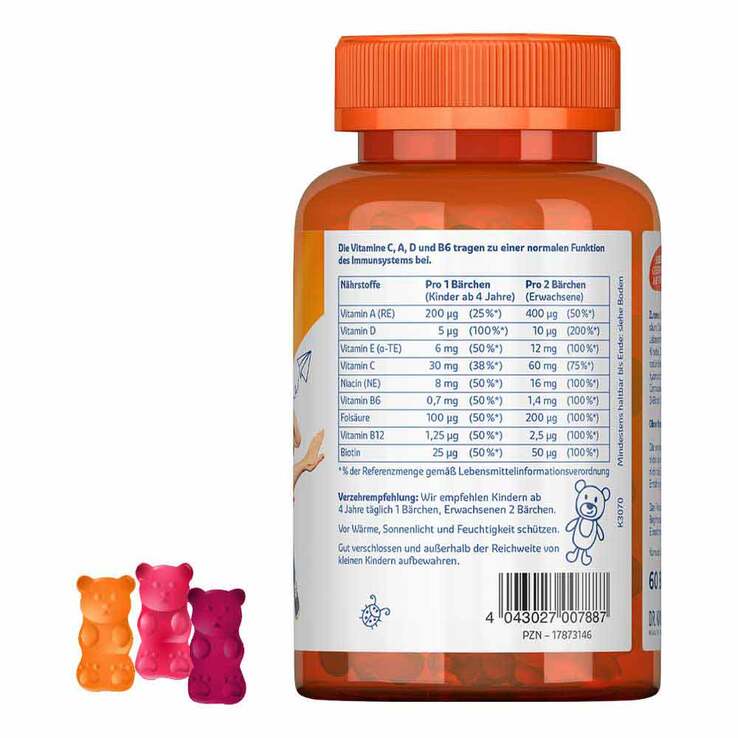 Sanostol Multi-Vitamin Bärchen, 60 St