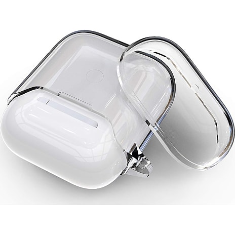 Just In Case etui til Apple AirPods 1/2 - gennemsigtig