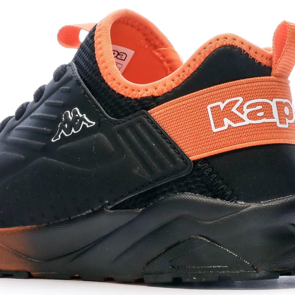 Kappa Baskets Noir/Orange Garçon Kappa San Puerto
