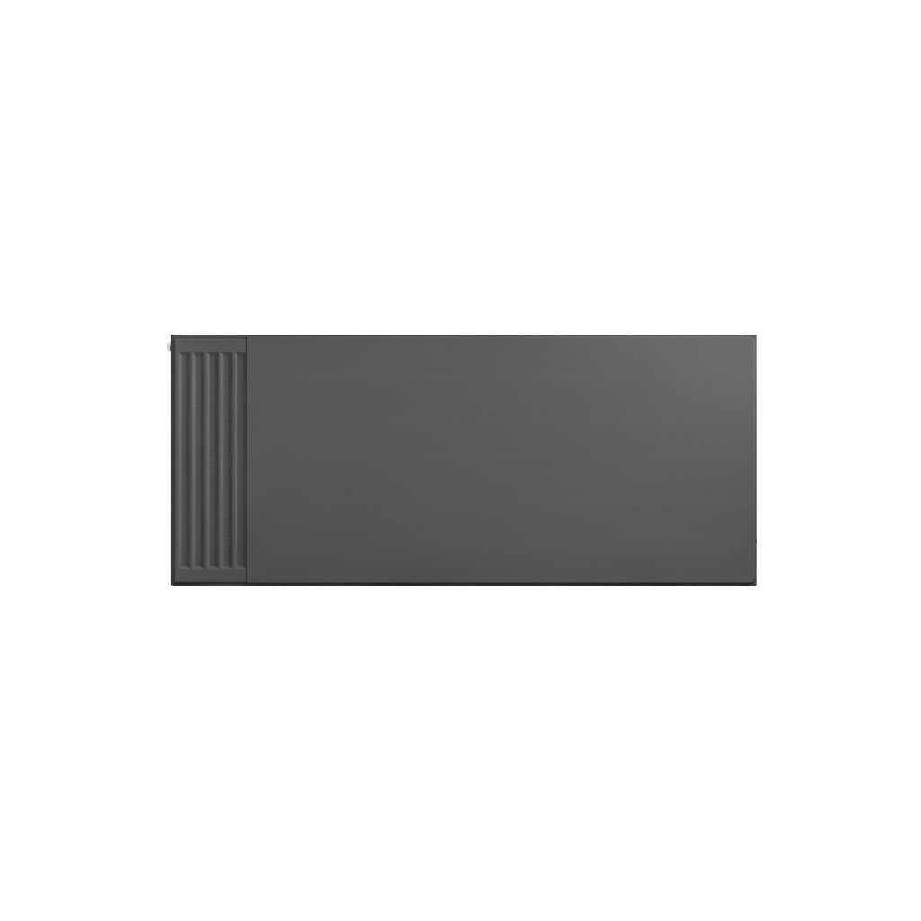 Eastbrook plaat voor paneelradiator 140x60cm antraciet