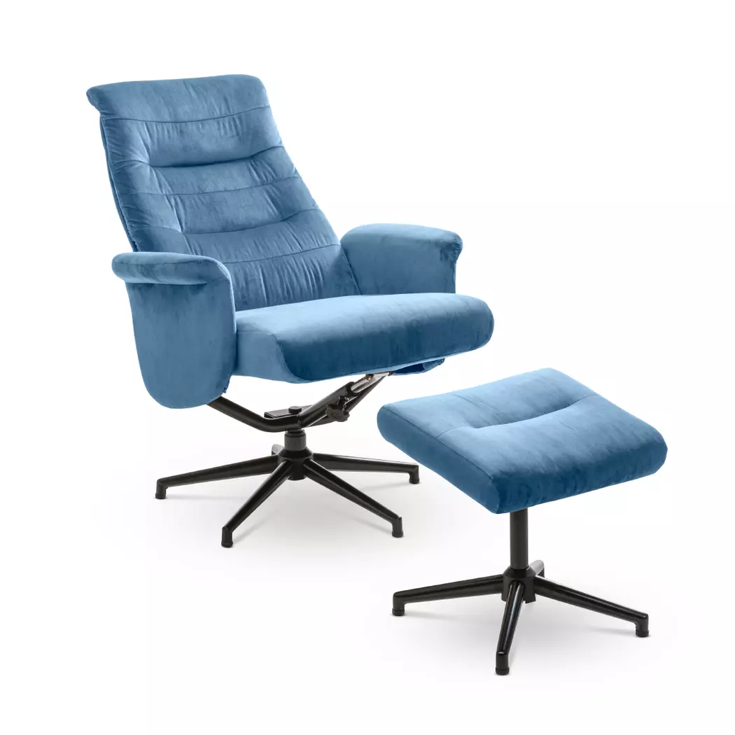 Sessel mit Hocker Krems