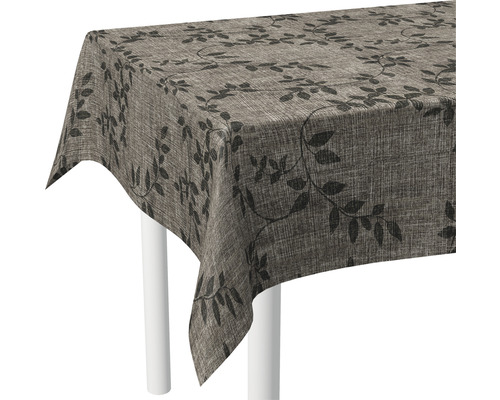 Tafelkleed Style Plus Linette Robuust Blad bruin 100 x 140 cm