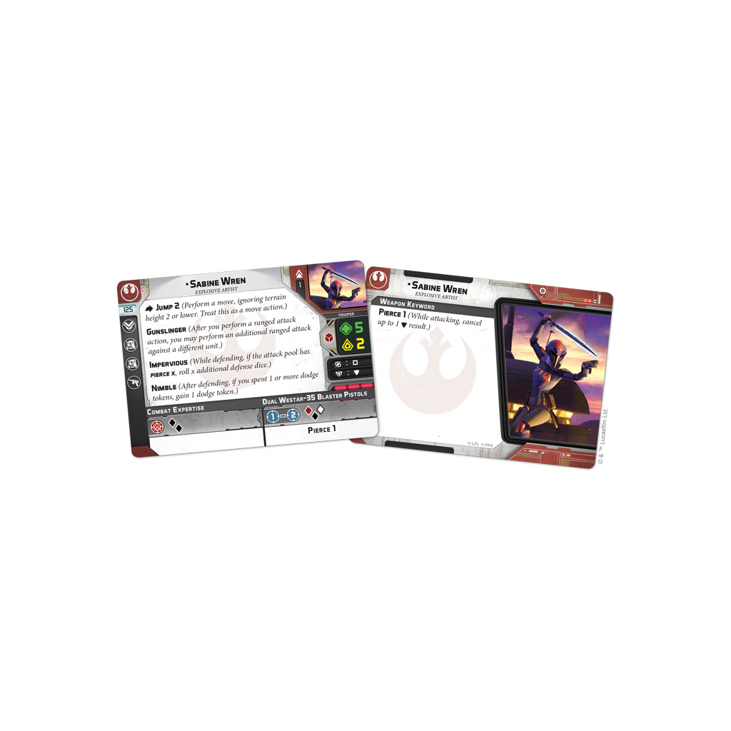Star Wars : Légion - Sabine Wren