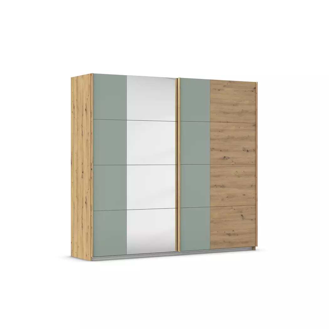 Schwebetürenschrank Saldana 226 x 210 cm