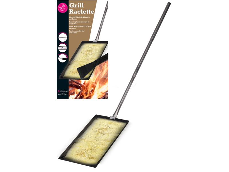 Nouvel Raclette-Pfännchen Nouvel Grill 1 Stück Raclette Pfännchen mit Teleskopgriff