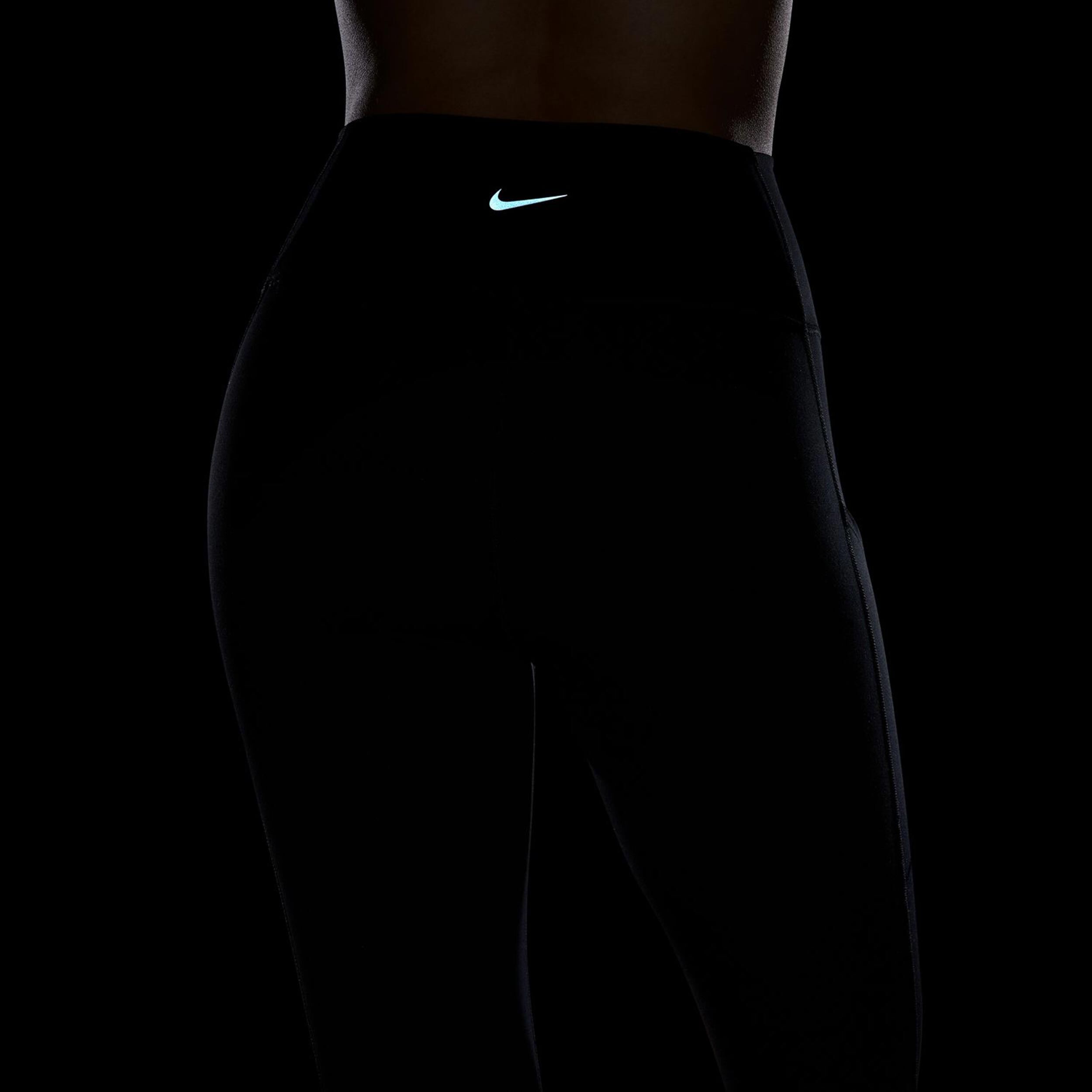 Nike Dri-Fit One High-Waisted 7/8 Pocket Collant Tight Femmes - Noir