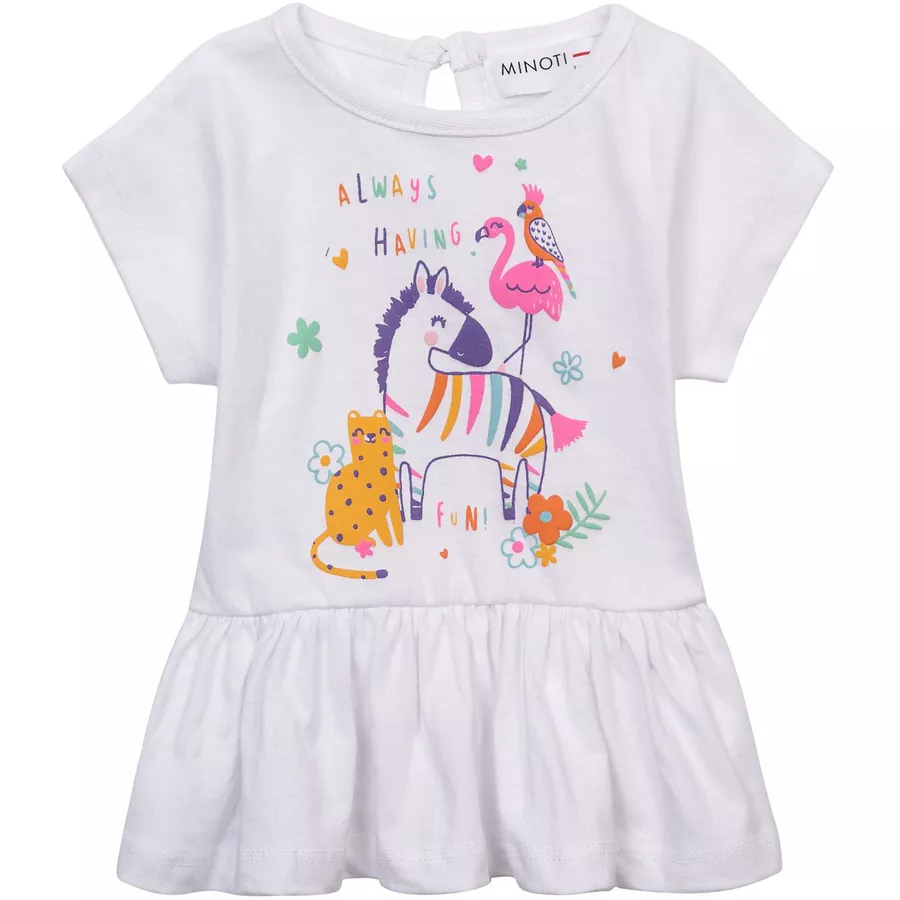 MINOTI T-Shirt und Leggings im Set WeißHellblau