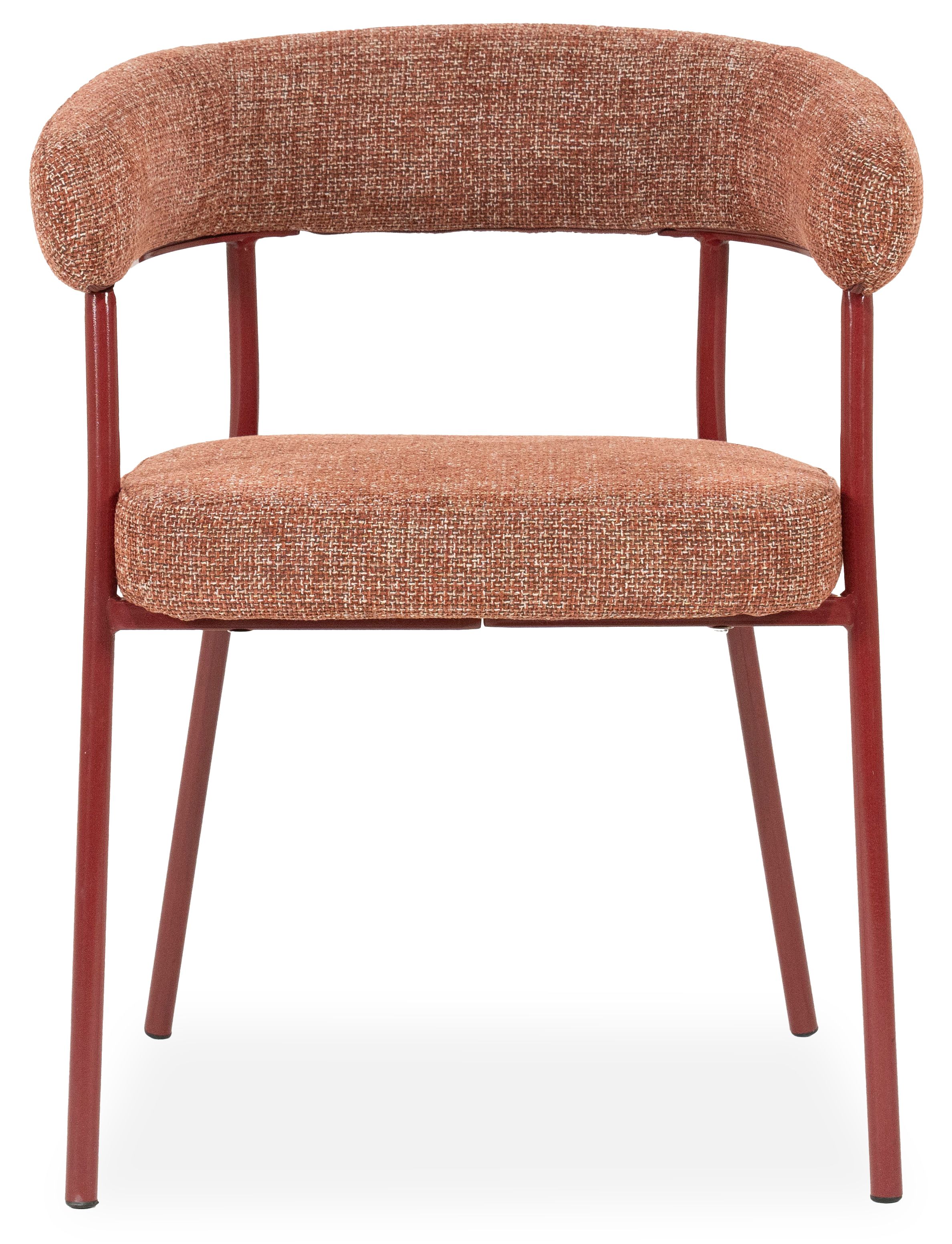 Eetkamerstoel 250029 burgundy Yovi B55 x D57 x H77 cm