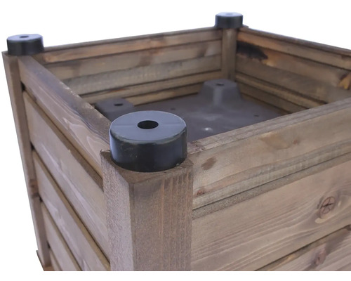 Tatran houten plantenbak, 89 x 43 x 38 cm, kastanje