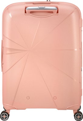 American Tourister StarVibe Spinner Koffert 70-77L, Metallic Peach