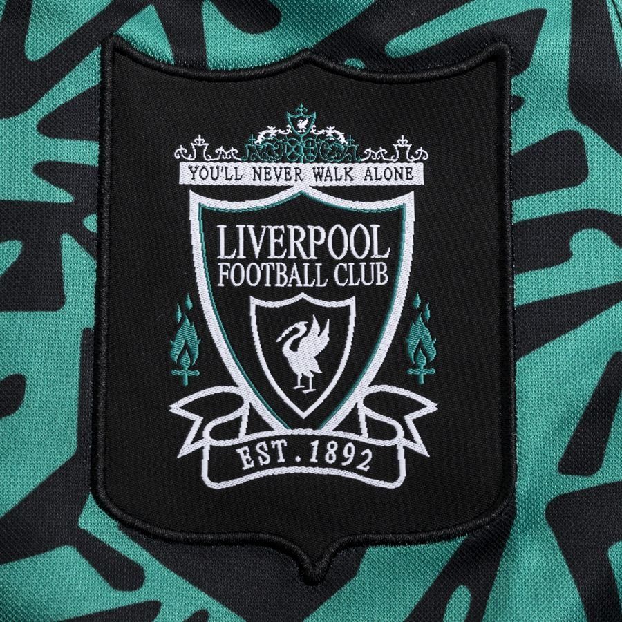 Liverpool Veste 1995/96 - Noir/Vert/Violet