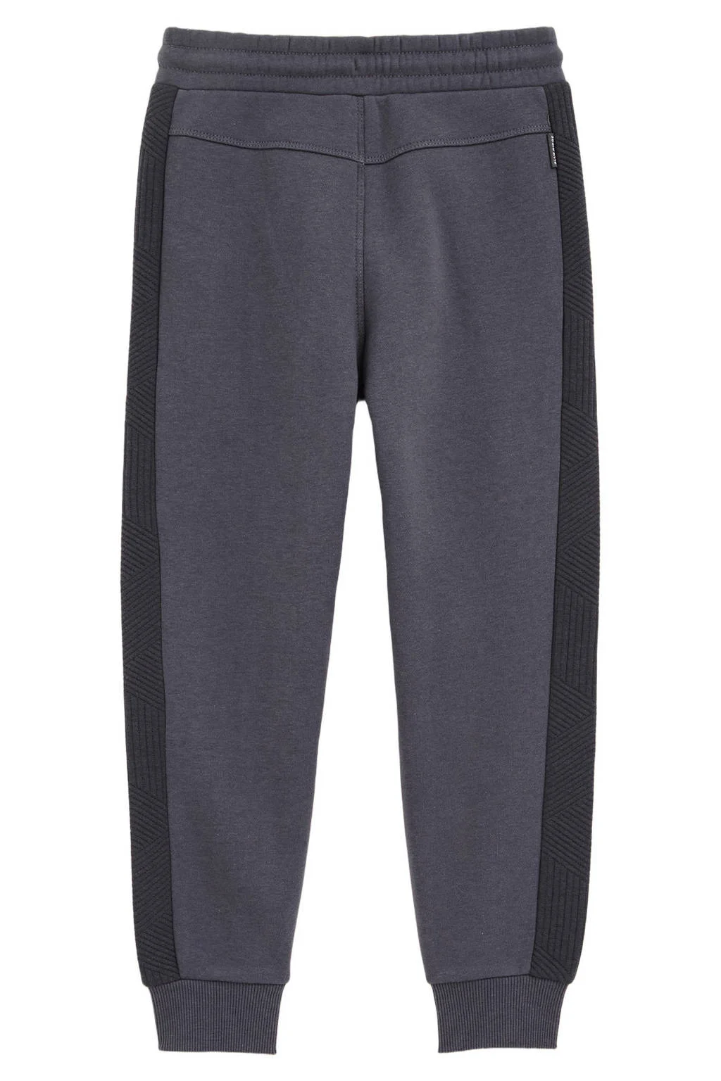 WE Fashion Blue Ridge slim sweatpant antraciet