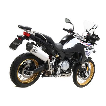 Silencieux Arrow Titane Maxi race-tech embout carbone