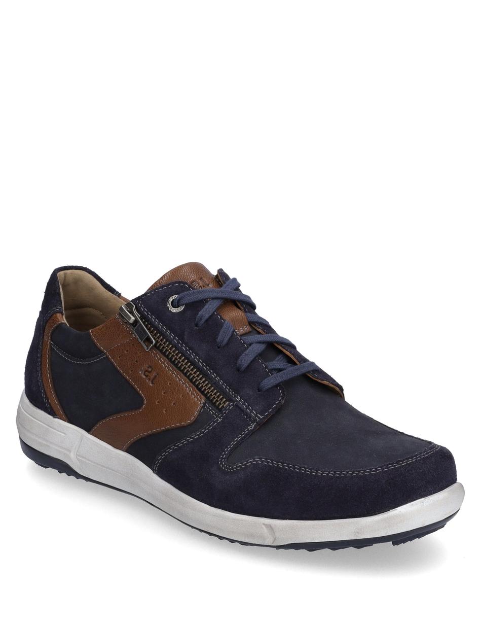 Halbschuh Enrico 20, indigo-kombi