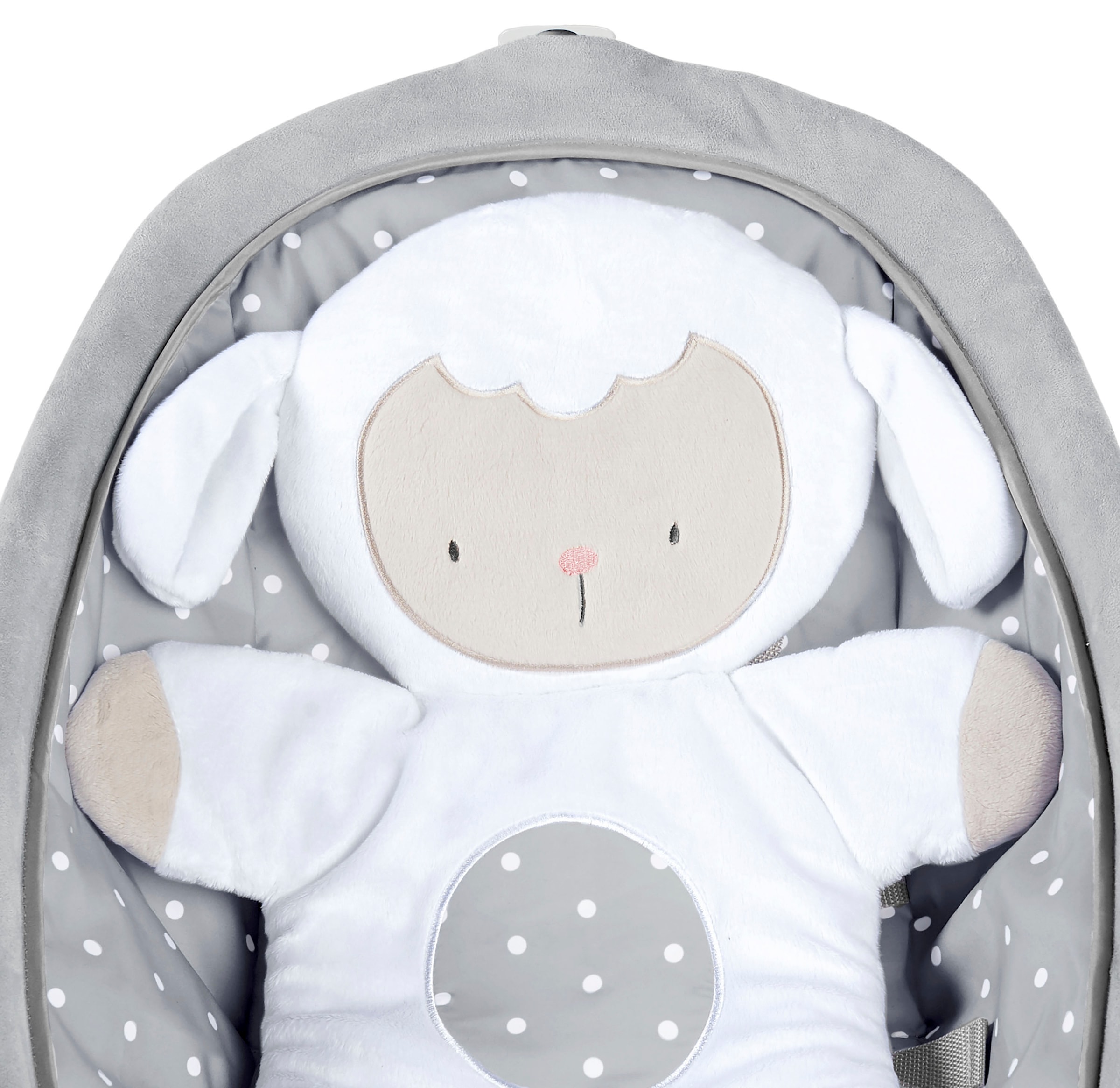 ingenuity Babywippe »Cuddle Lamb« bis 18 kg mit Vibration und Melodien