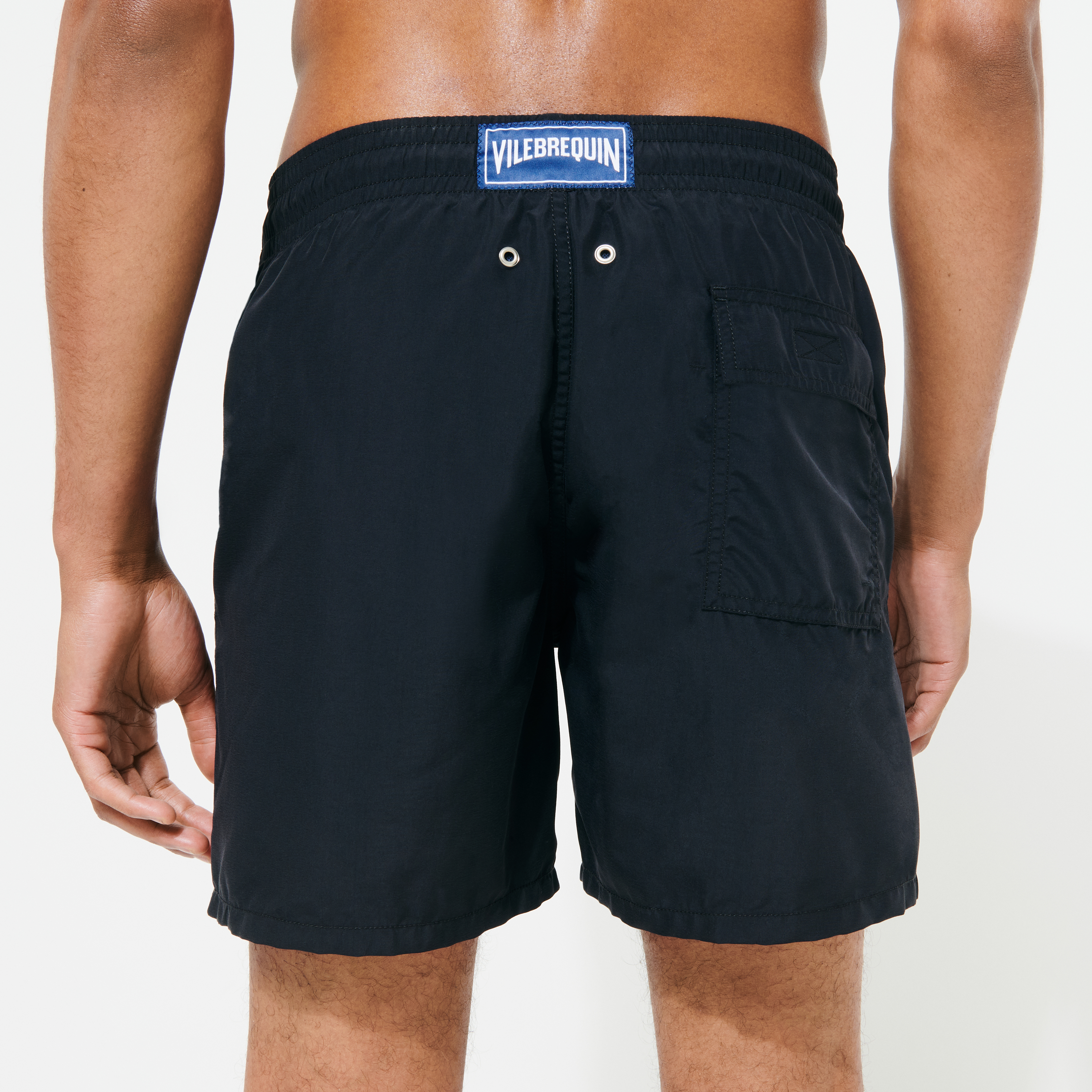 Maillot de bain homme brodé Logo - Vilebrequin x BAPE® BLACK | Site Vilebrequin | MOTZ2B89