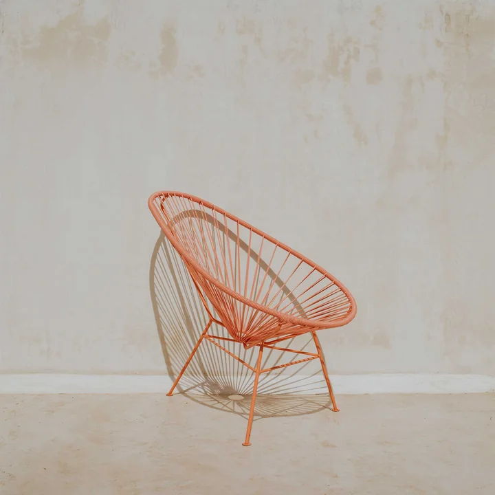 Acapulco Design - Acapulco Classic Chair, aqua verde / schwarz