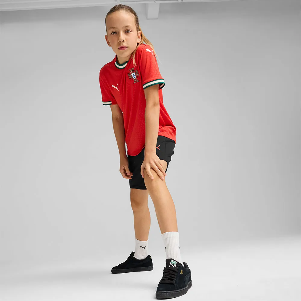 Puma FPF Portugal Replica Heim Junior-Kurzarm-T-Shirt