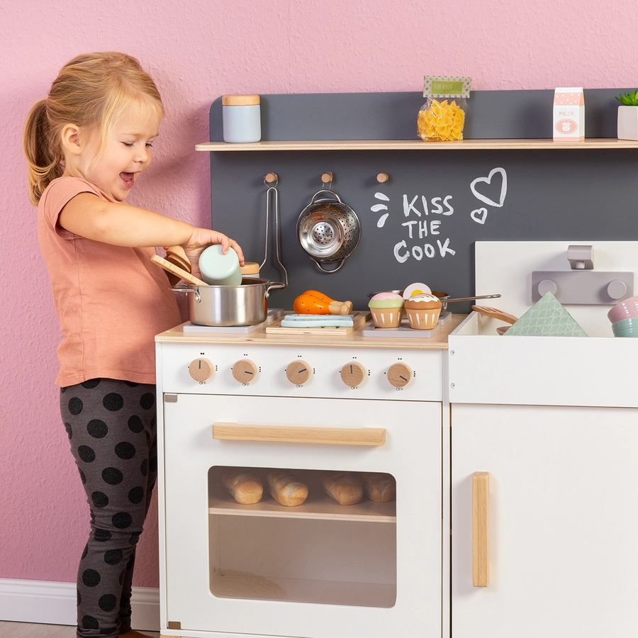 MUSTERKIND® Spielküche Linum, weißnatur