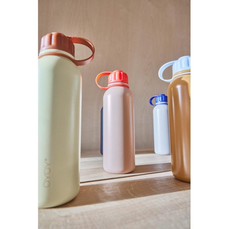 OYOY Pullo Travel Cup thermosfles Butter/Nutmeg