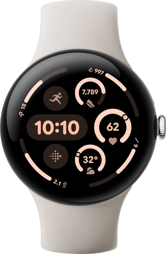Google Pixel Watch 3 45mm Wi-Fi (Porcelæn)