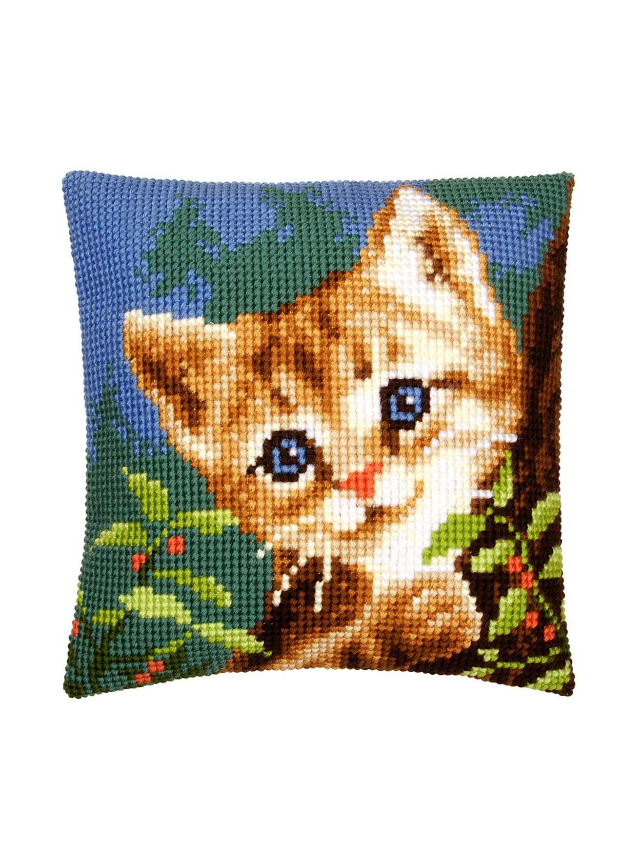 Kit canevas pour coussin