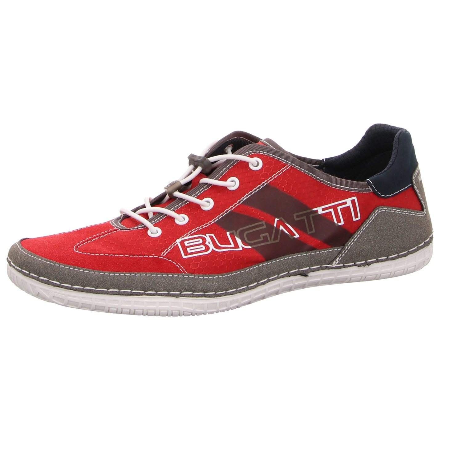 Bugatti Schnürhalbschuh rot