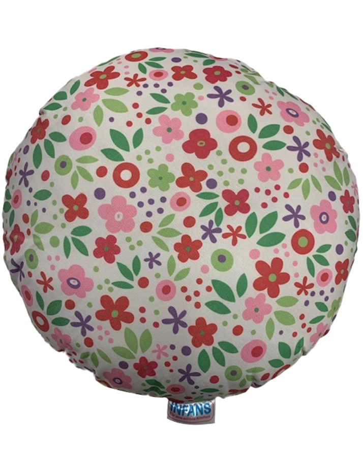 Kissen Infanskids rund (Farbe: Blümchen)