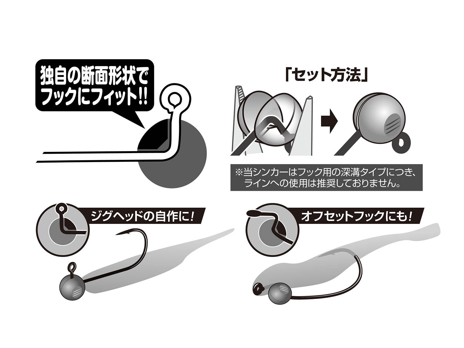 DECOY Sinker type Custom DS-14 (2.5g)