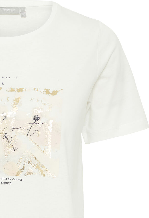 Fransa FRALLI TEE 1 Blanc de blanc