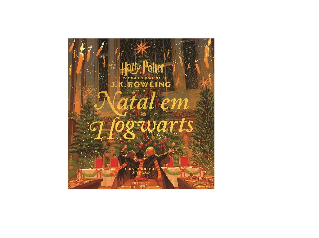 LIVRO NATAL EM HOGWARTS DE J.K. ROWLING ZIYI GAO