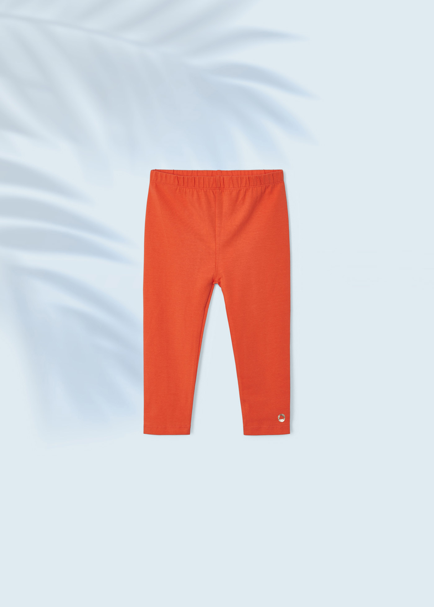 Leggings piratas de algodão sustentável para meninas