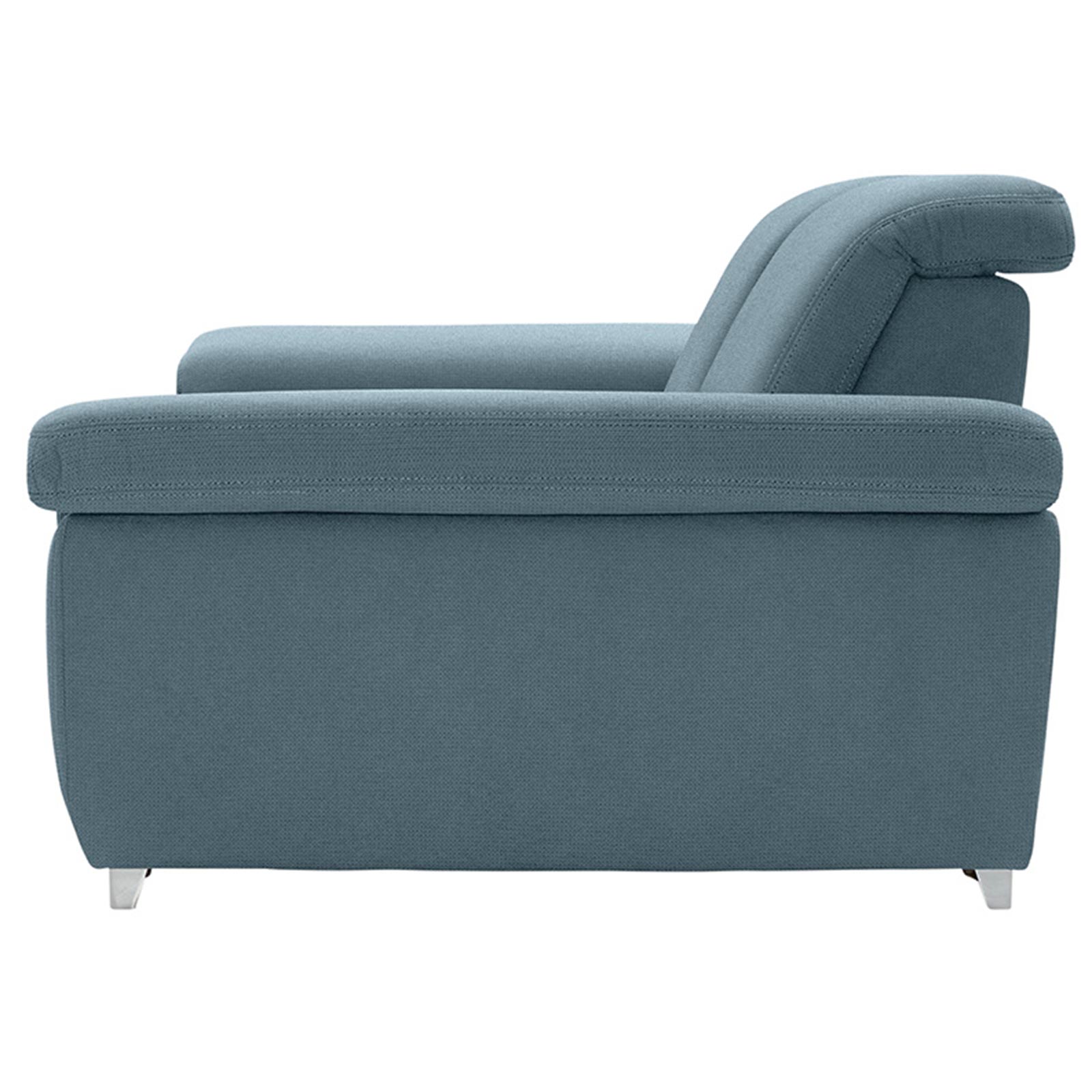 polsterpower 2,5-Sitzer Boxspringsofa - Belle ice - Basismodell