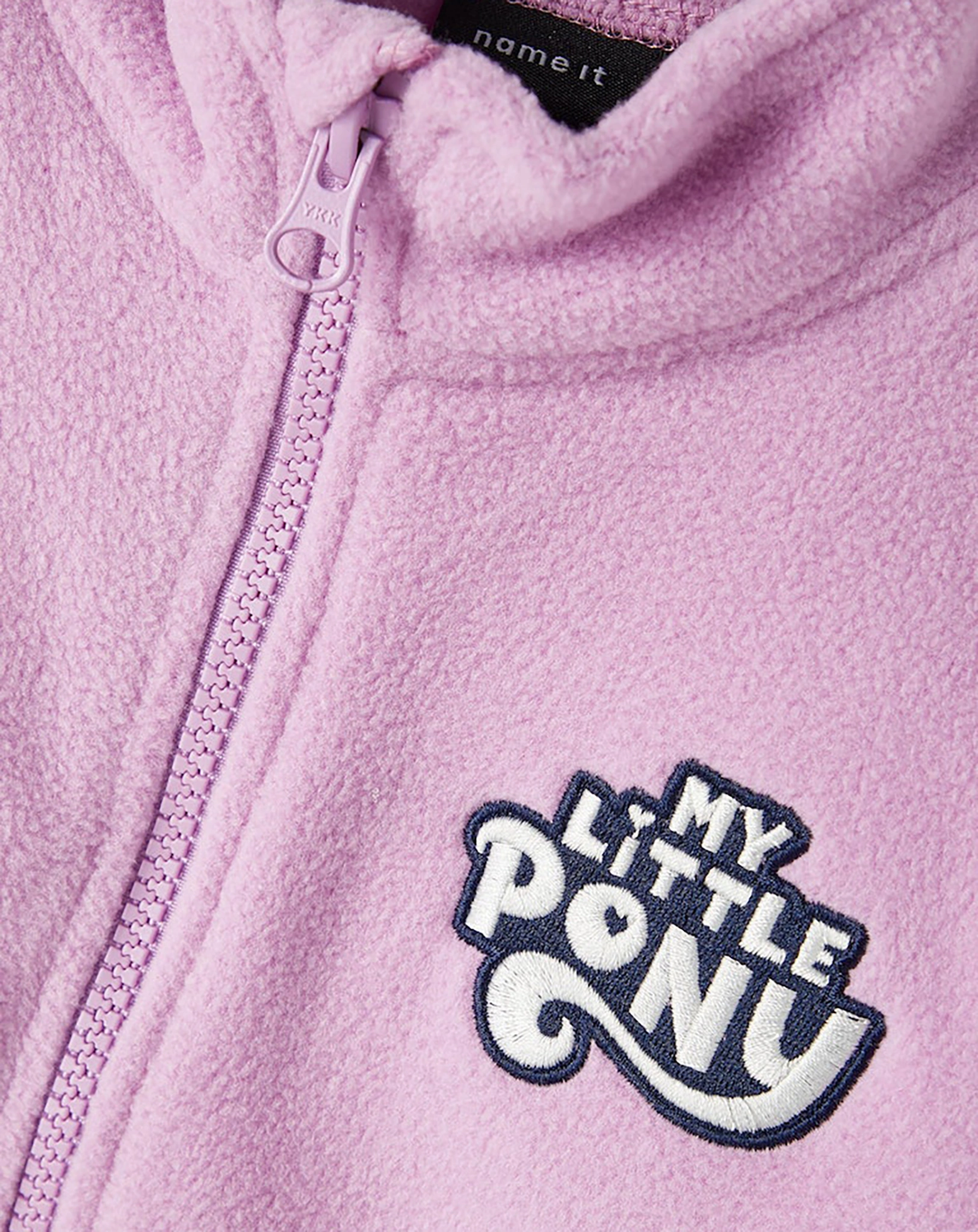 Fleecejacke NMFJALANA MLP in violet tulle