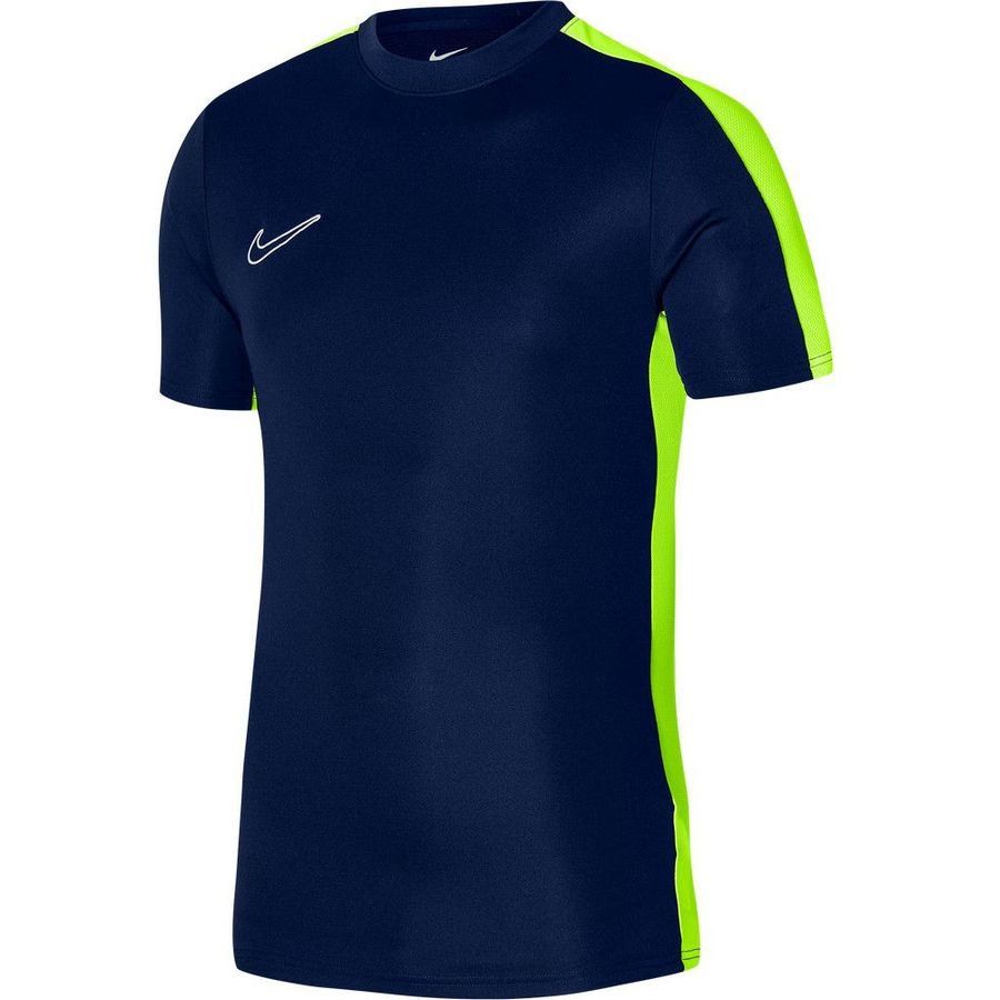 Nike T-shirt d'Entraînement Dri-FIT Academy 23 - Bleu Foncé/Jaune Fluo/Blanc Enfant