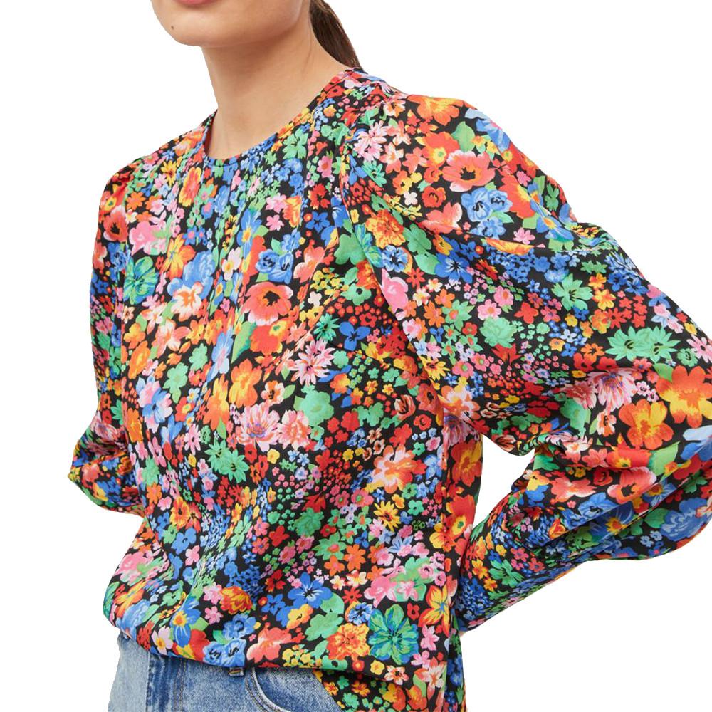 Vila Blouse à fleurs Femme Vila Cilla