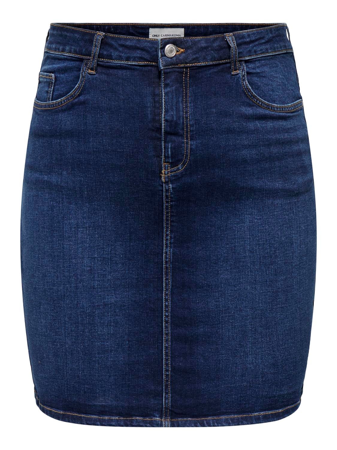 CARLAOLA Jeansrock Dark Blue Denim