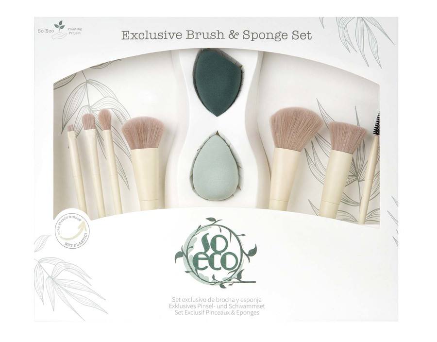 So Eco Exclusive Brush & Sponge Set 7pcs